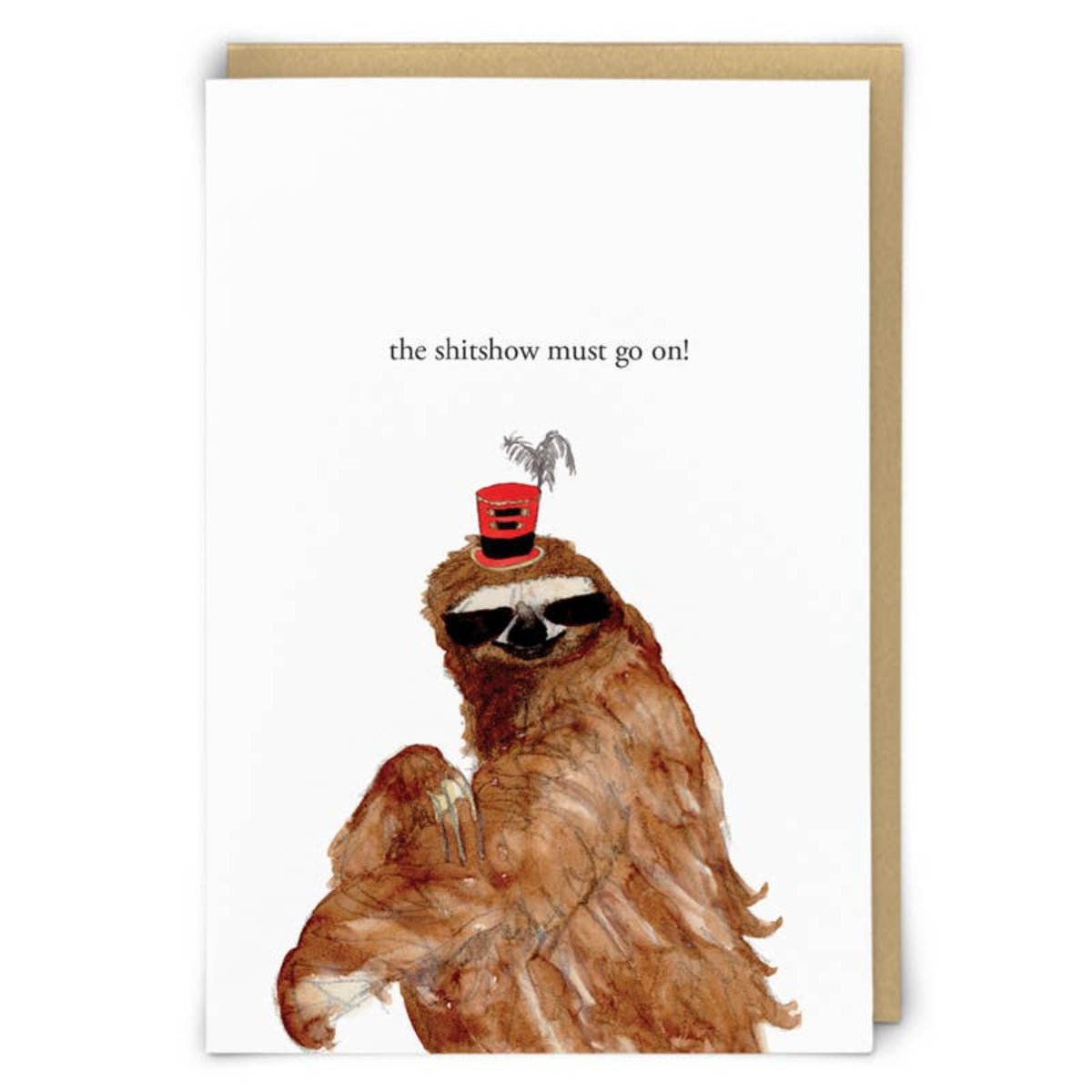 Shitshow Greeting Card - Twirls + Twigs