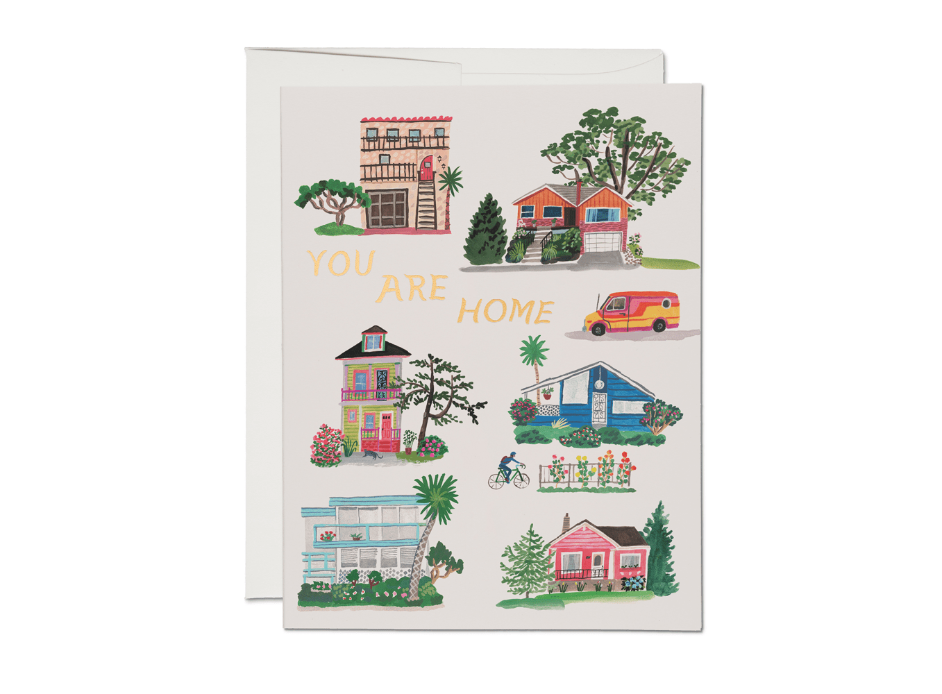 You Are Home Housewarming Greeting Card - Twirls + Twigs