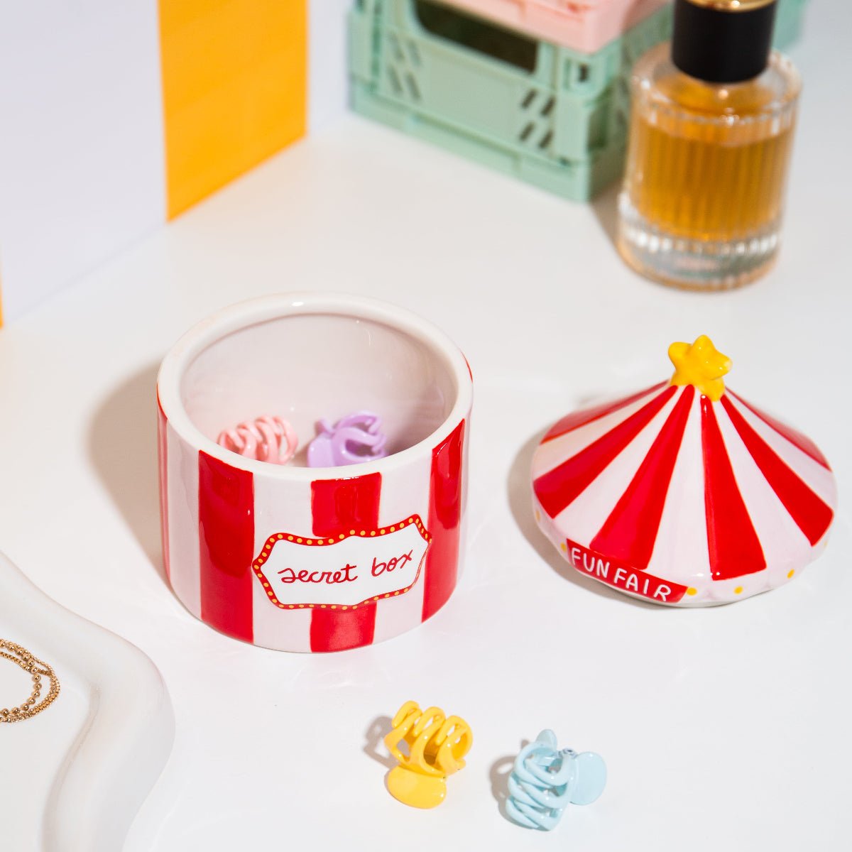Funfair Storage Box - Twirls + Twigs