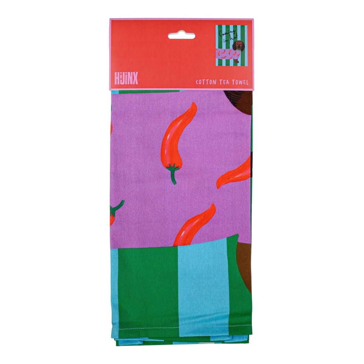 Tea Towel - Coming in Hot - Twirls + Twigs