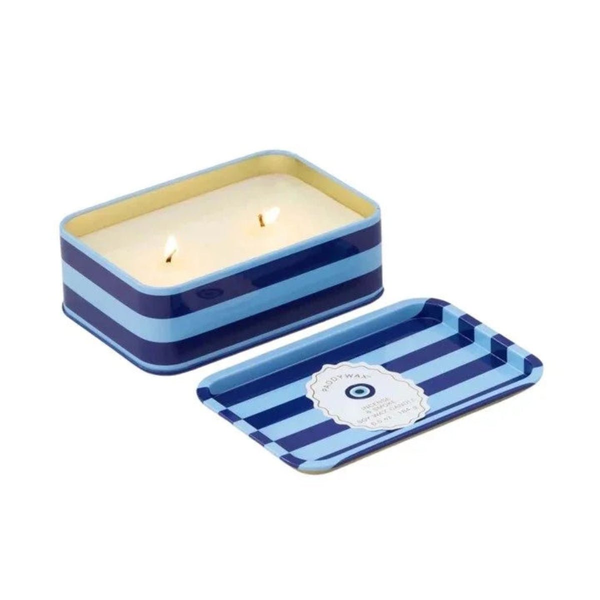 A DOPO Incense & Smoke - 6.5 oz Tin Candle - Twirls + Twigs