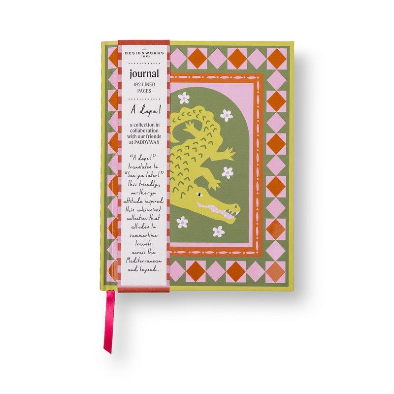 A Dopo Crocodile Journal - Twirls + Twigs