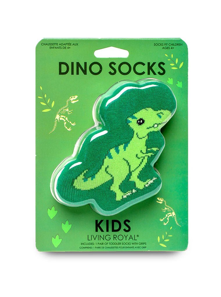 Dino 3D Socks - Twirls + Twigs