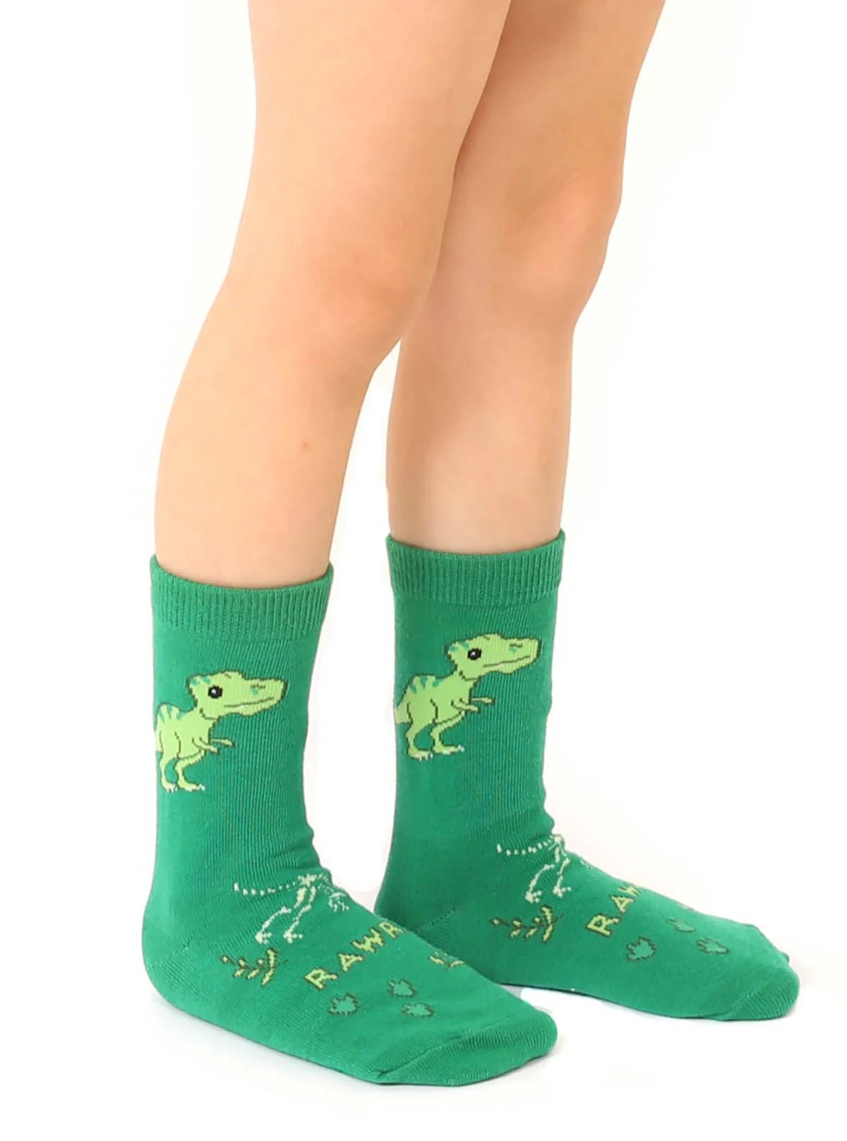 Dino 3D Socks - Twirls + Twigs