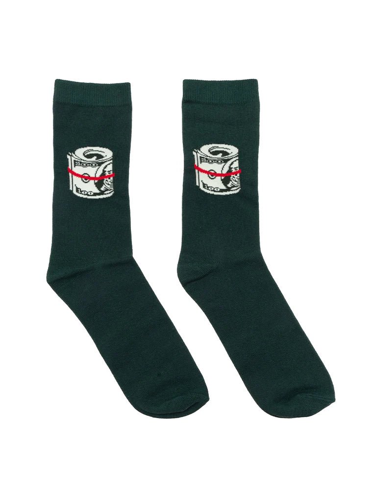 Money 3D Socks - Twirls + Twigs