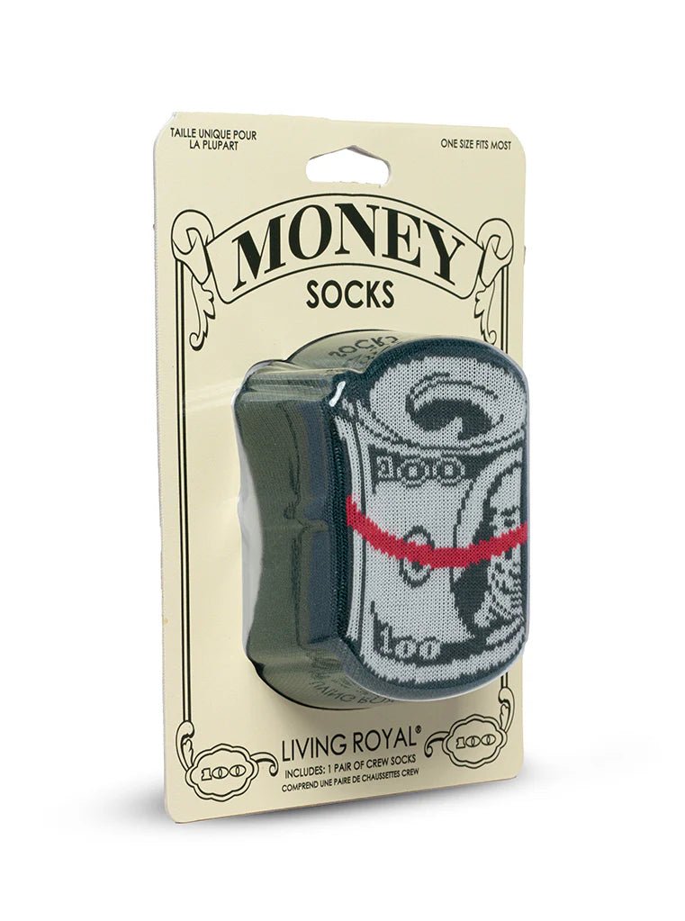 Money 3D Socks - Twirls + Twigs