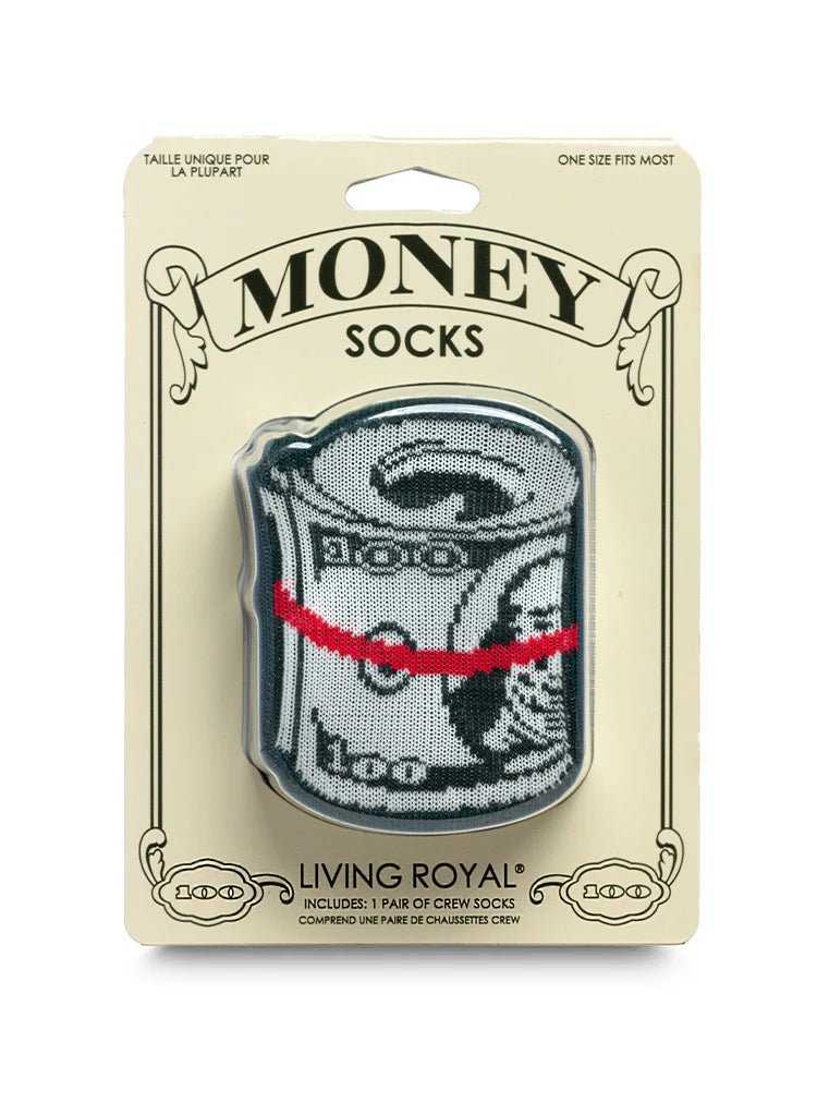 Money 3D Socks - Twirls + Twigs