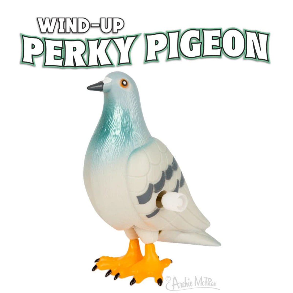 Wind-Up Perky Pigeon - Twirls + Twigs