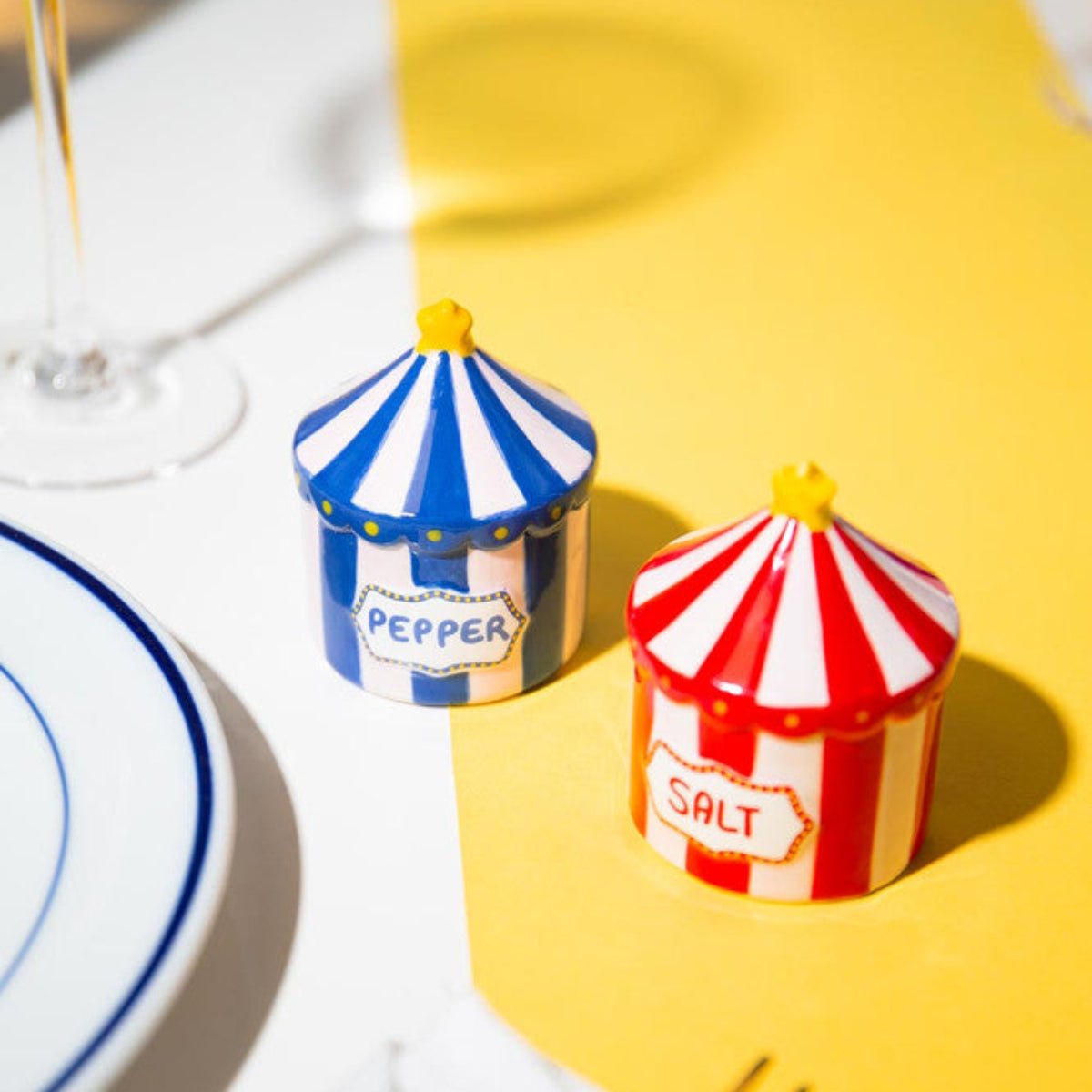 Funfair Salt & Pepper - Twirls + Twigs