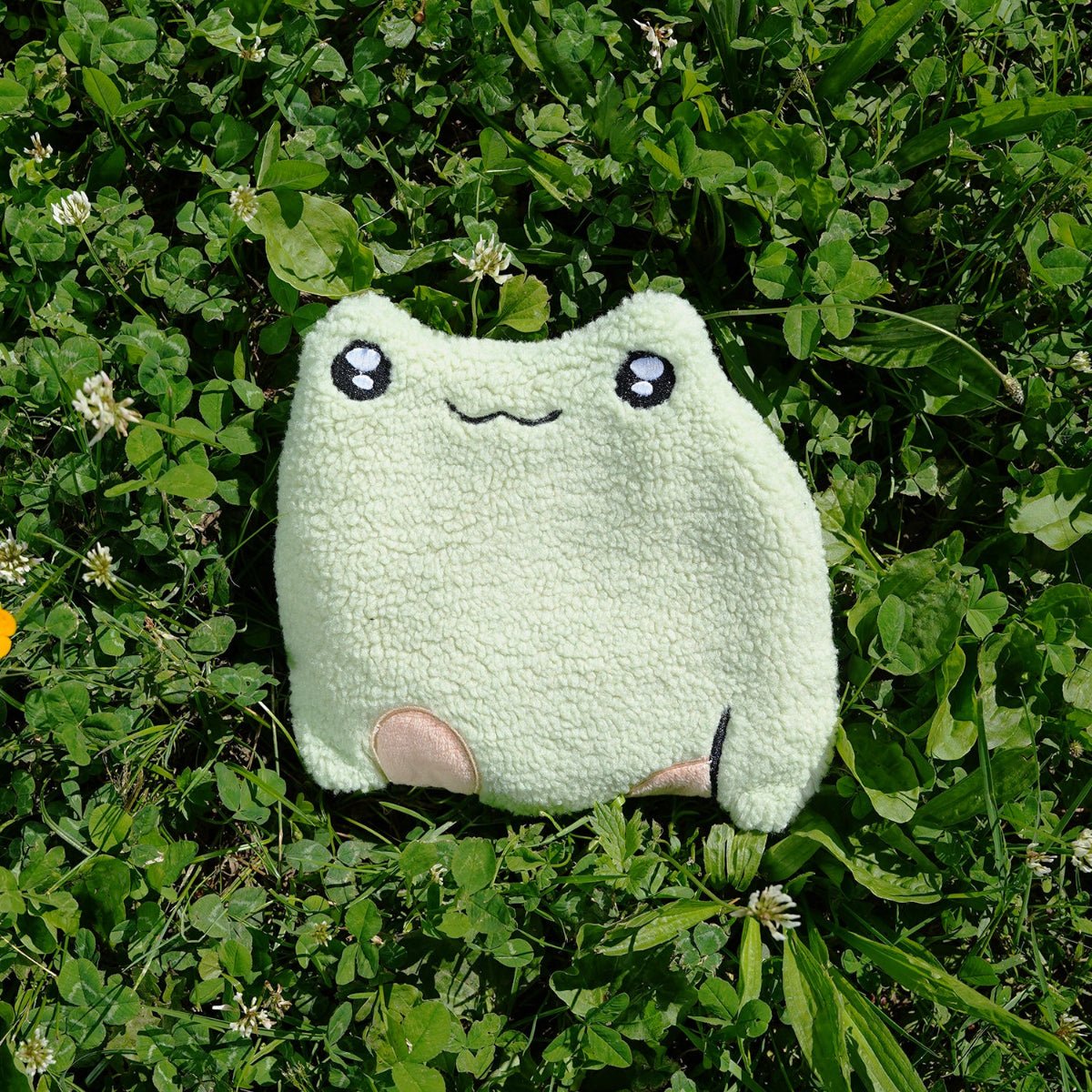 Slippy the Frog - Heating Weighted Plushie - Twirls + Twigs