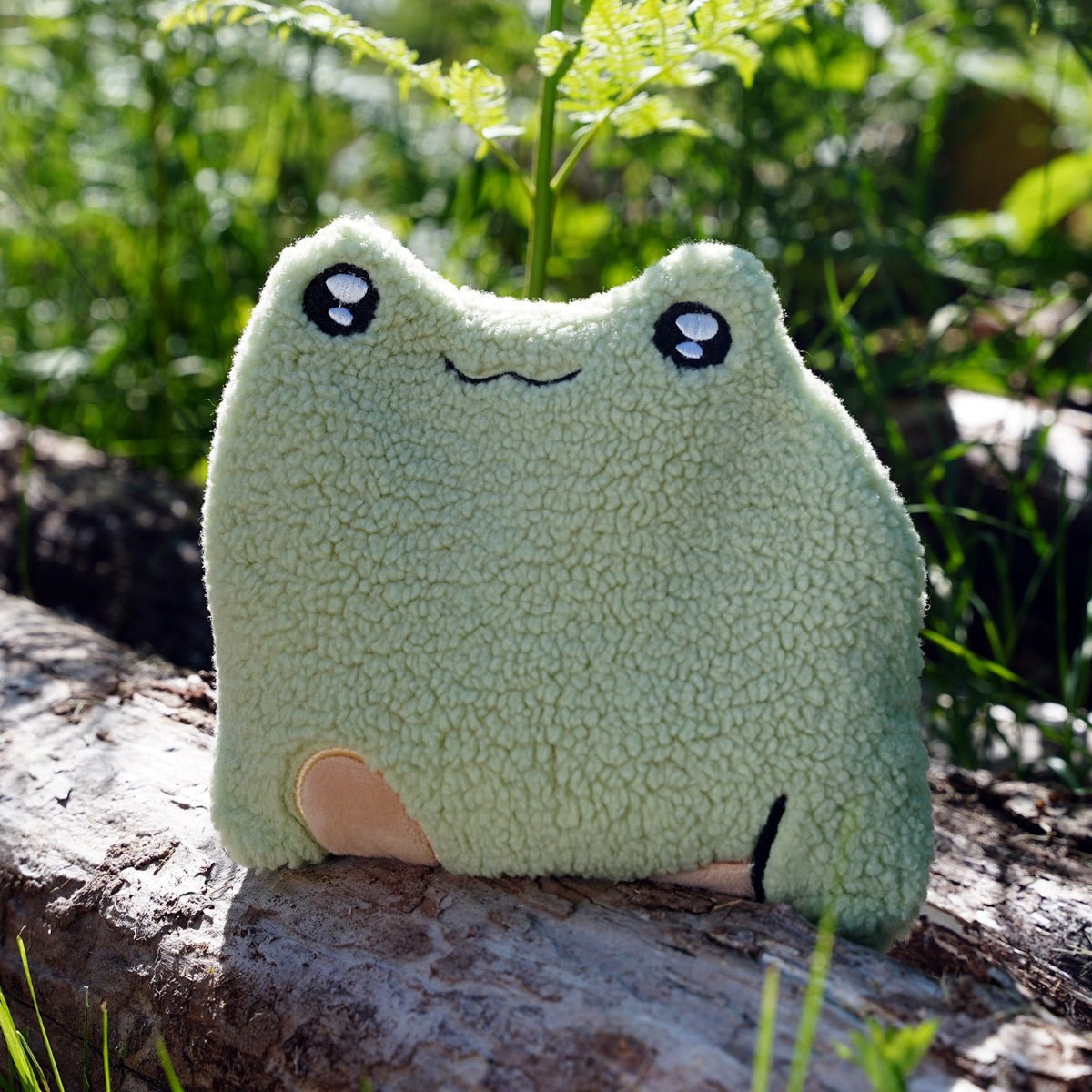 Slippy the Frog - Heating Weighted Plushie - Twirls + Twigs