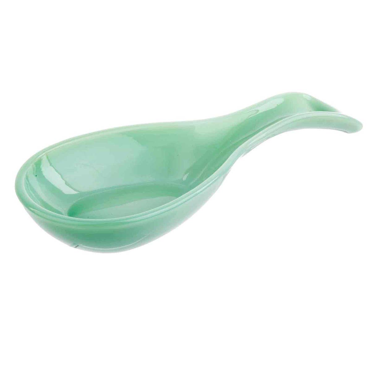 Jadeite Glass Collection Spoon Rest - Twirls + Twigs