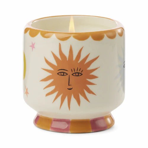 A Dopo 8 oz “Sun” Ceramic Candle - Orange Blossom - Twirls + Twigs