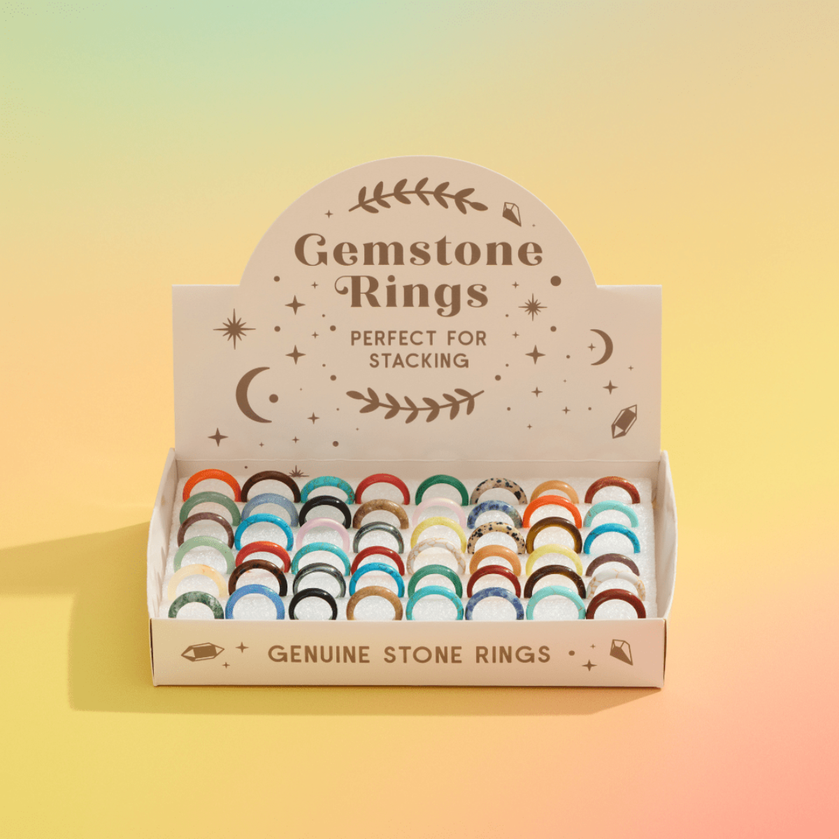 Gemstone Rings - Twirls + Twigs