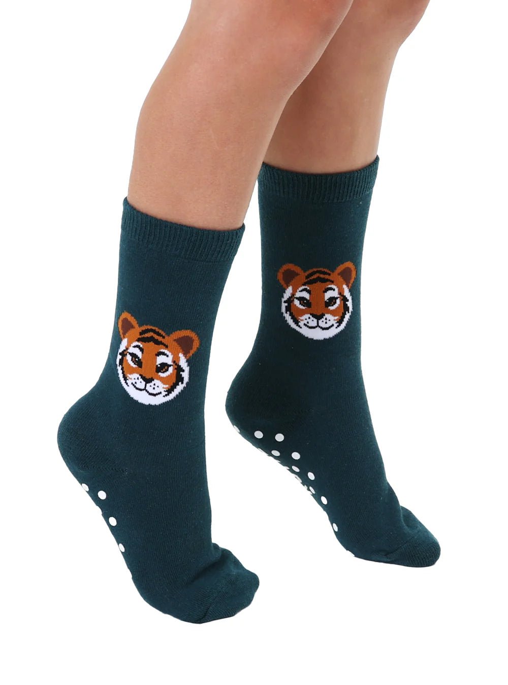 Kids Tiger 3D Socks - Twirls + Twigs