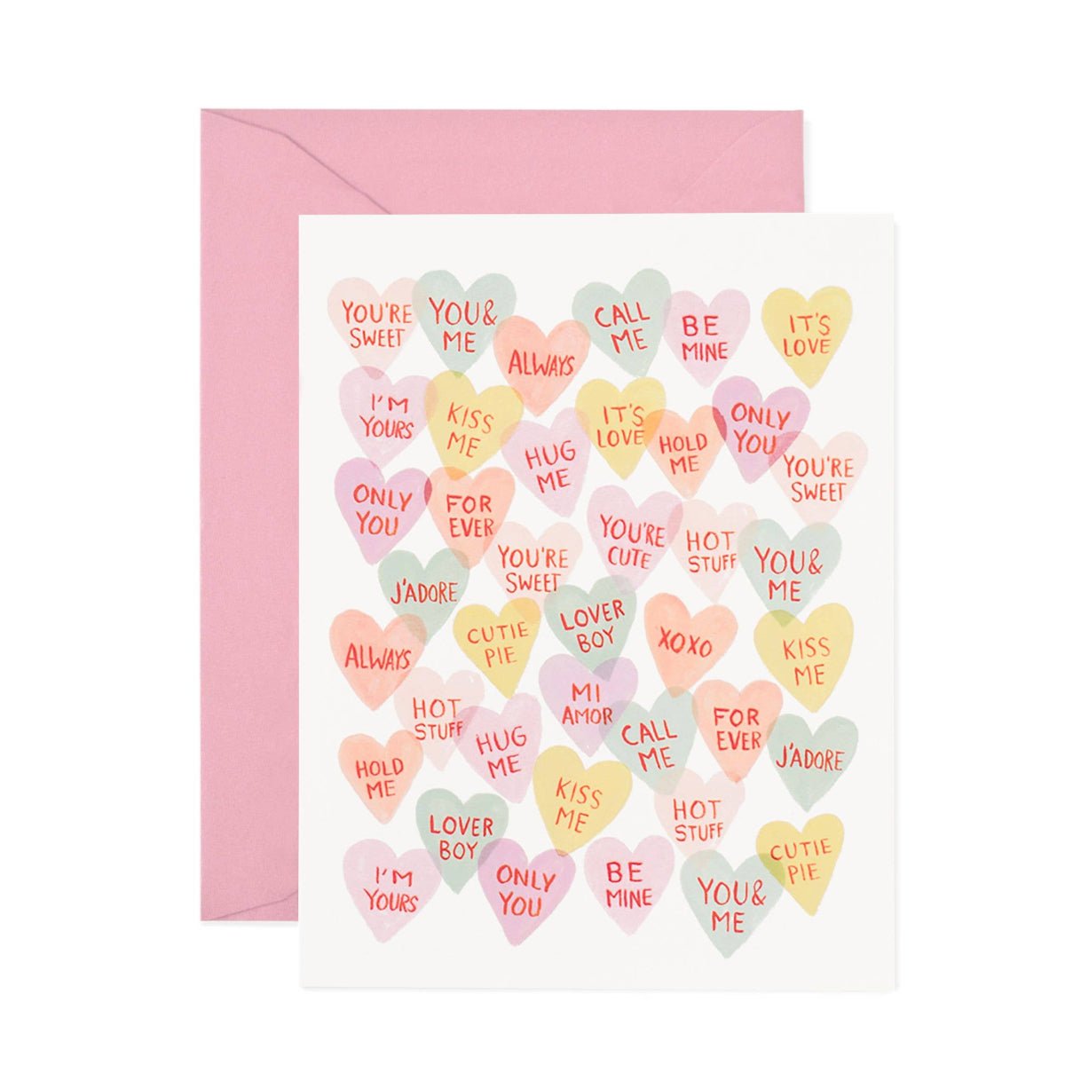 Valentine Sweethearts Card - Twirls + Twigs