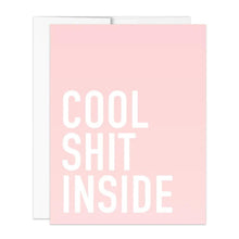  "Cool Sh*t Inside" Notecard