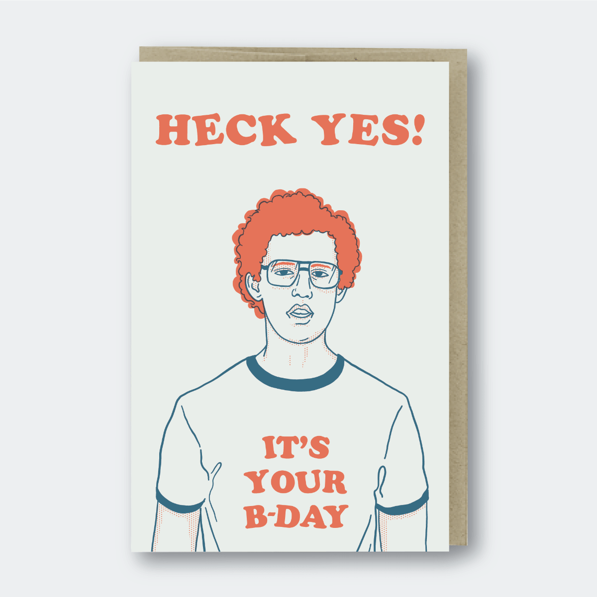 Heck Yes Birthday Card - Twirls + Twigs