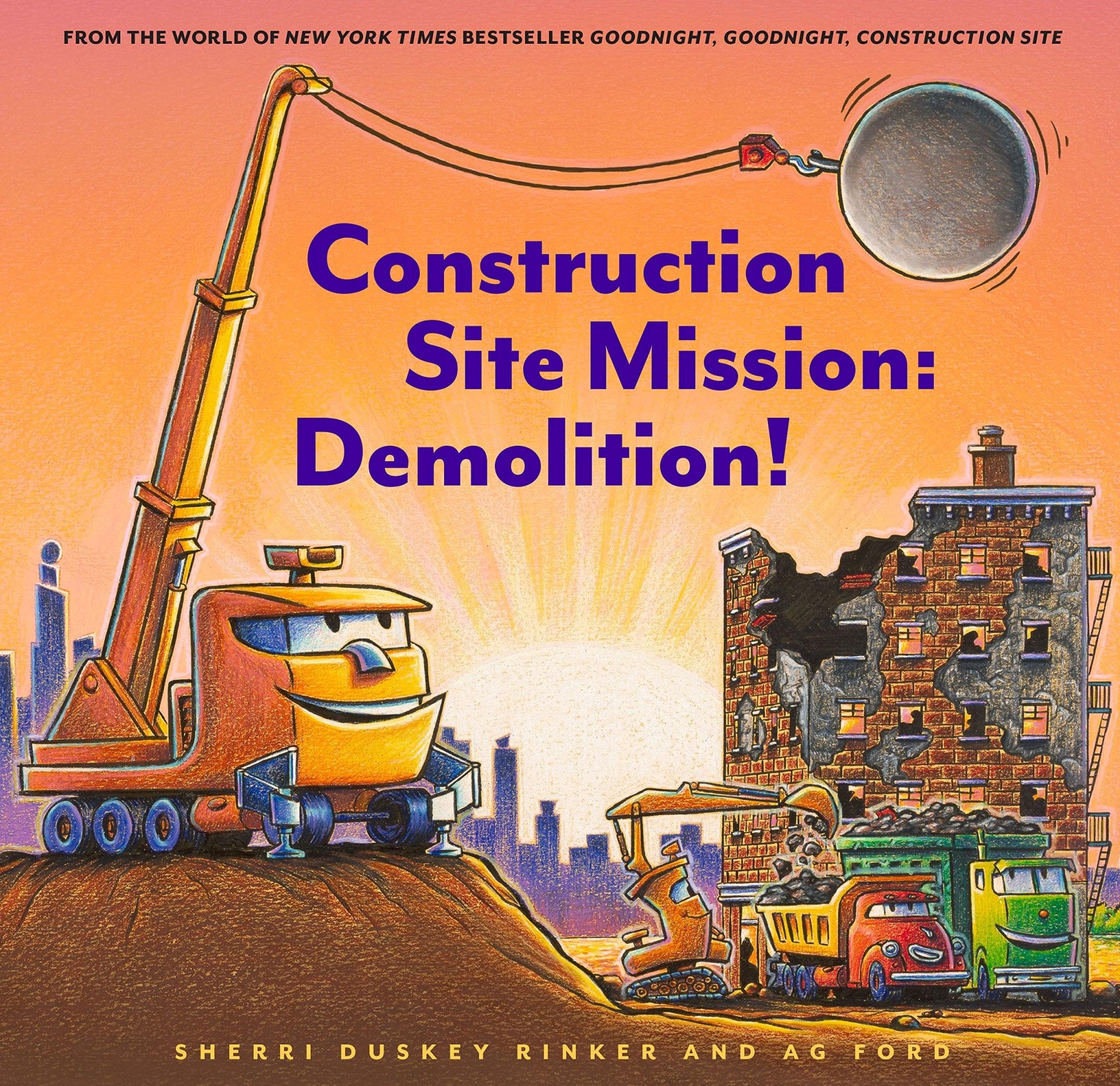 Construction Site Mission: Demolition! By Sherri Duskey - Twirls + Twigs
