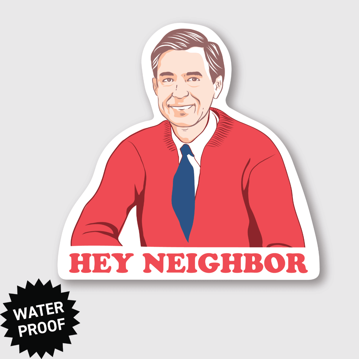 Hey Neighbor Sticker - Twirls + Twigs
