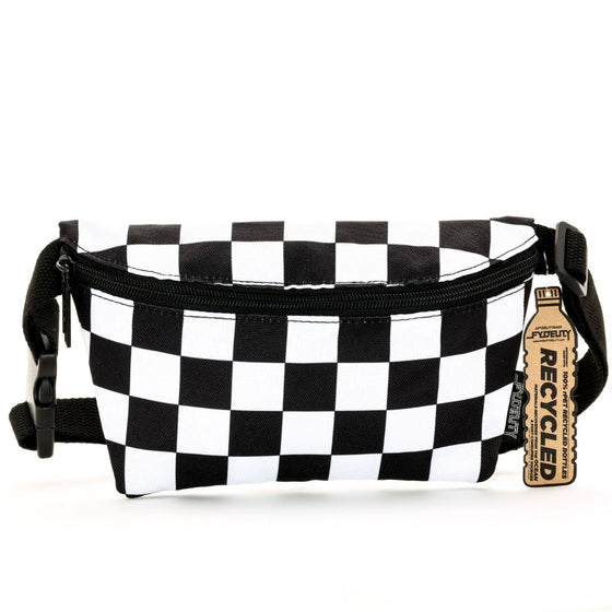 Fanny Pack |Ultra-Slim| Recycled RPET | XL Checker