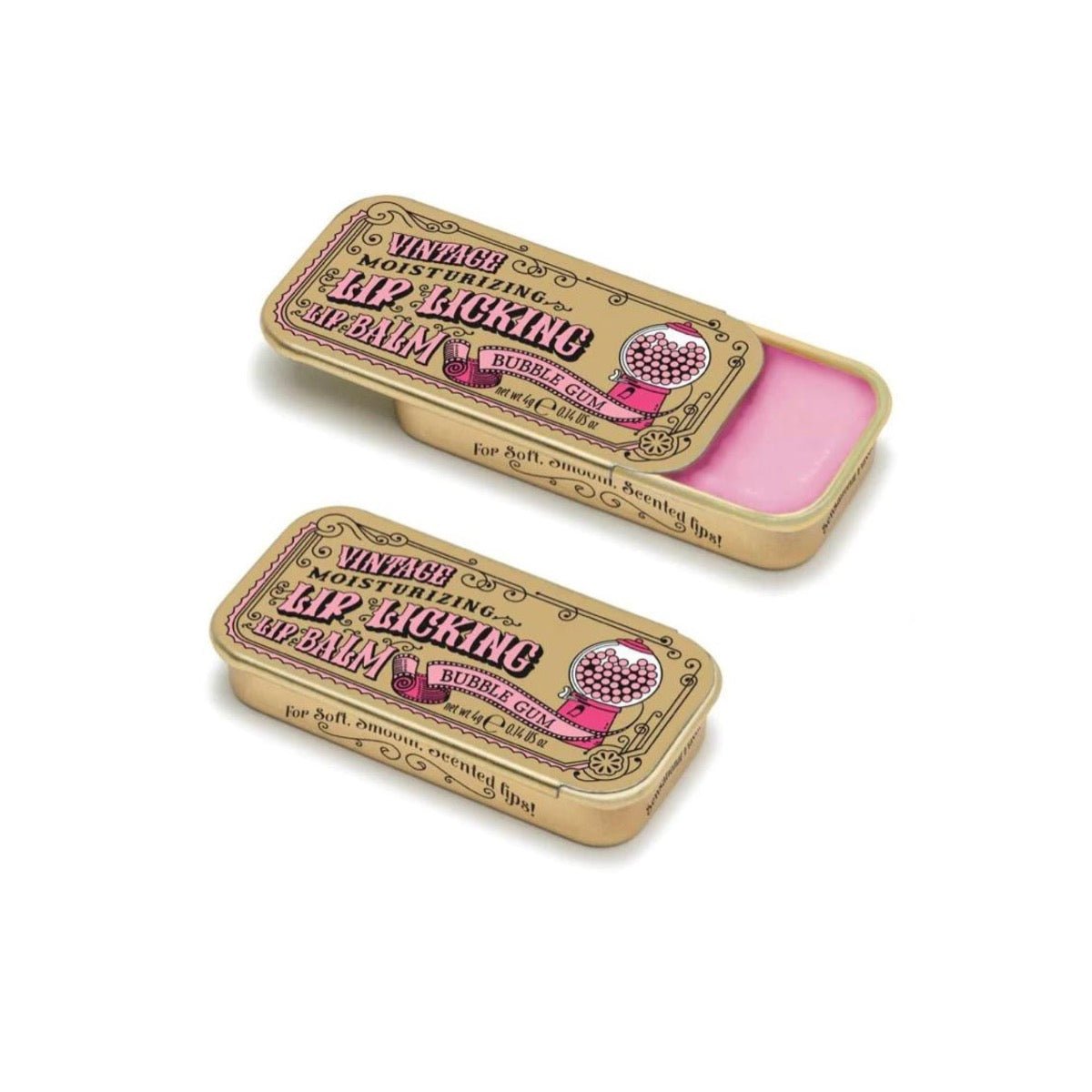 Bubble Gum Lip Licking Flavored Lip Balm - Twirls + Twigs