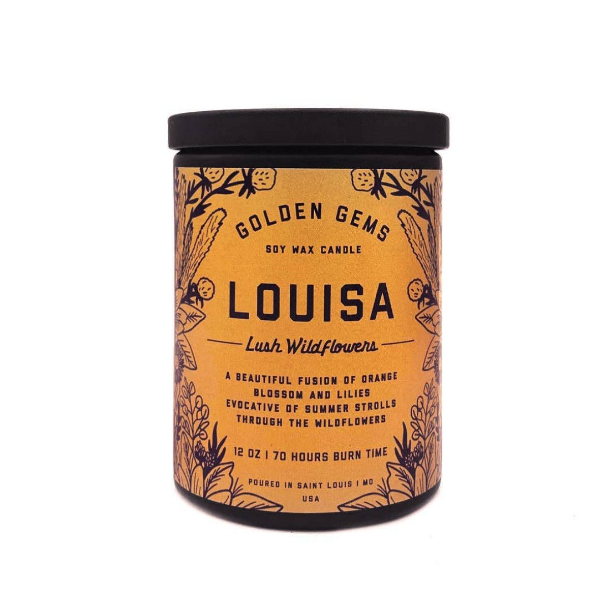 Louisa - Soy Wax Candle - Twirls + Twigs