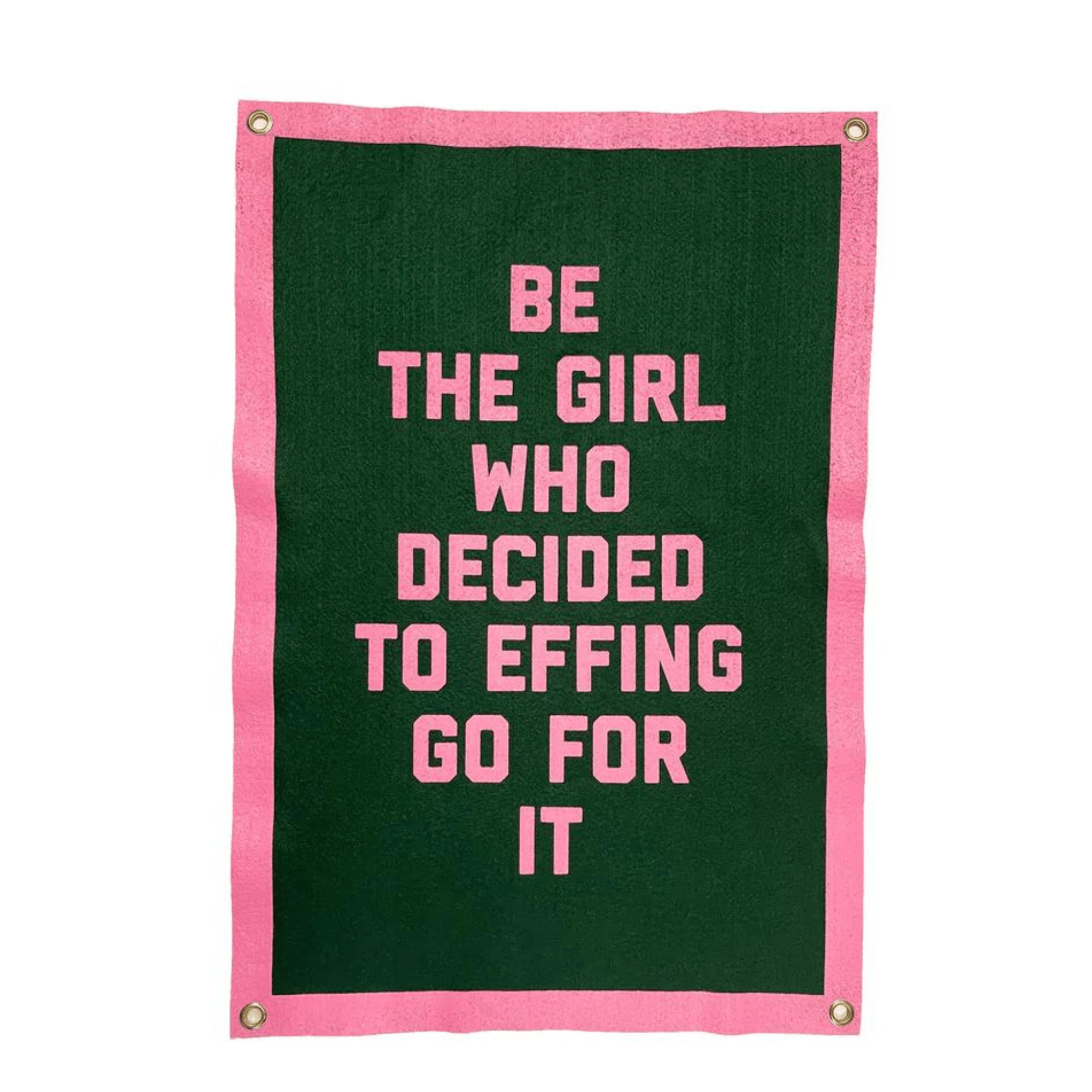 Be the Girl Champion Banner - Twirls + Twigs