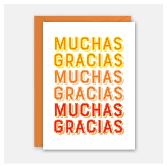 Muchas Gracias - Thank You Card