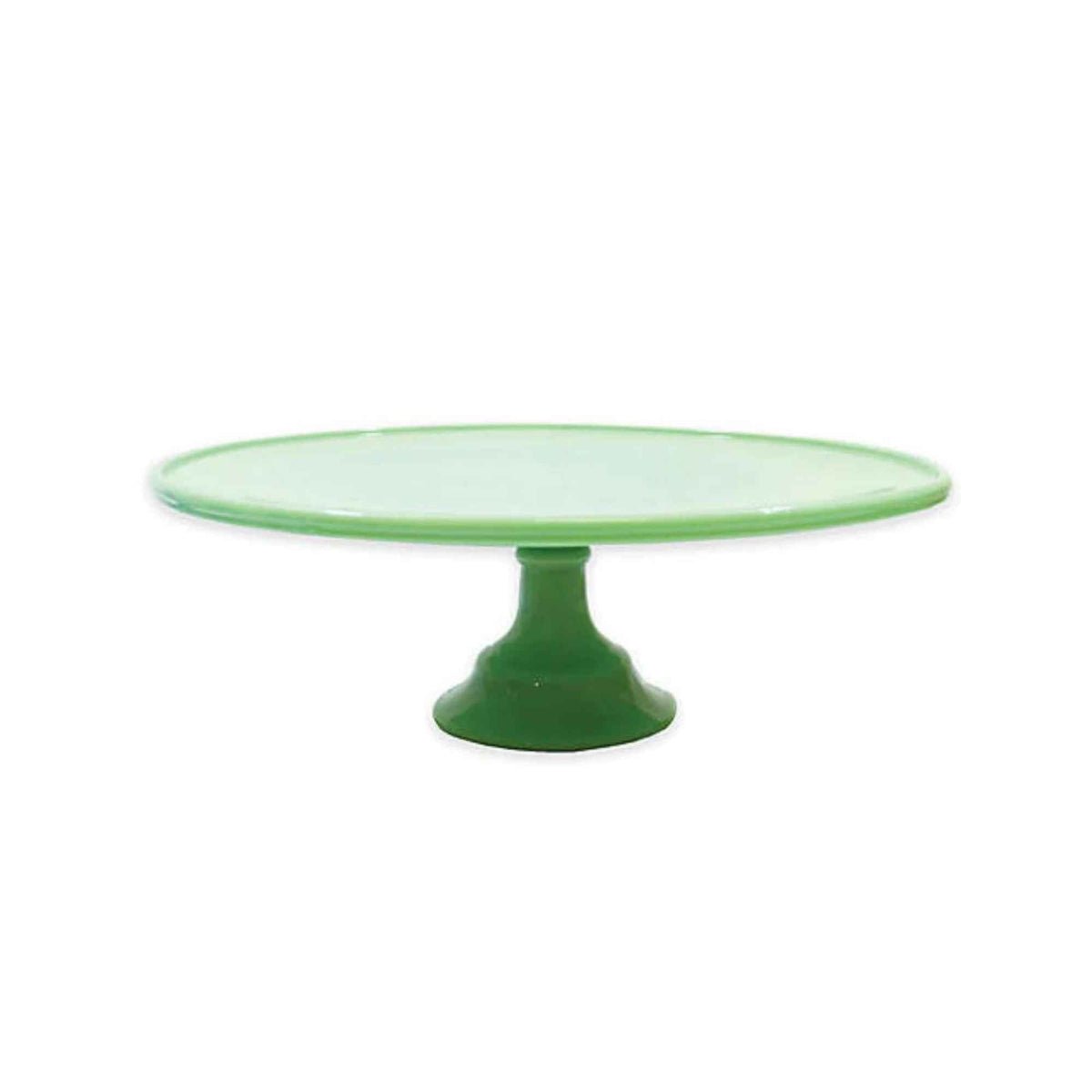 Jadeite Cake Stand - Twirls + Twigs