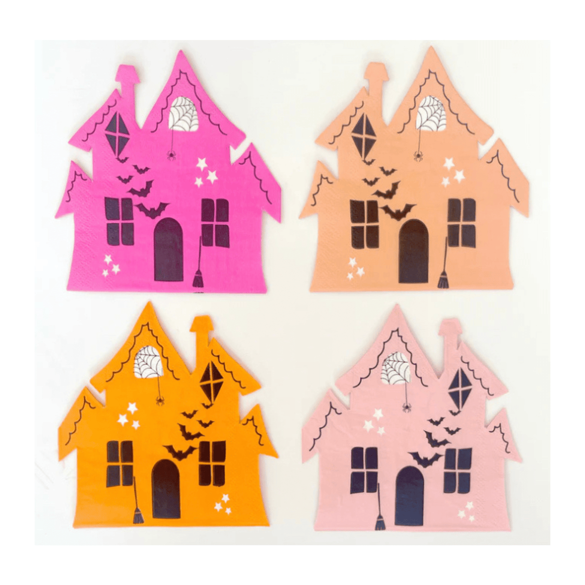 Haunted House paper napkins - Twirls + Twigs