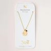 Stone of Joy Necklace / Dalmatian Jasper & Gold