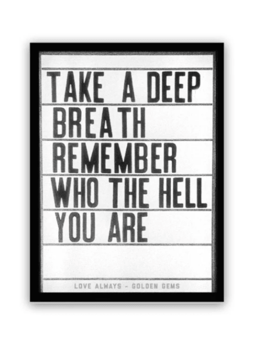 "Remember Who You Are" Sticker - Twirls + Twigs