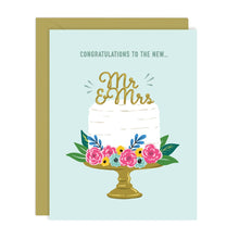  New Mr & Mrs Wedding Congratulations Card