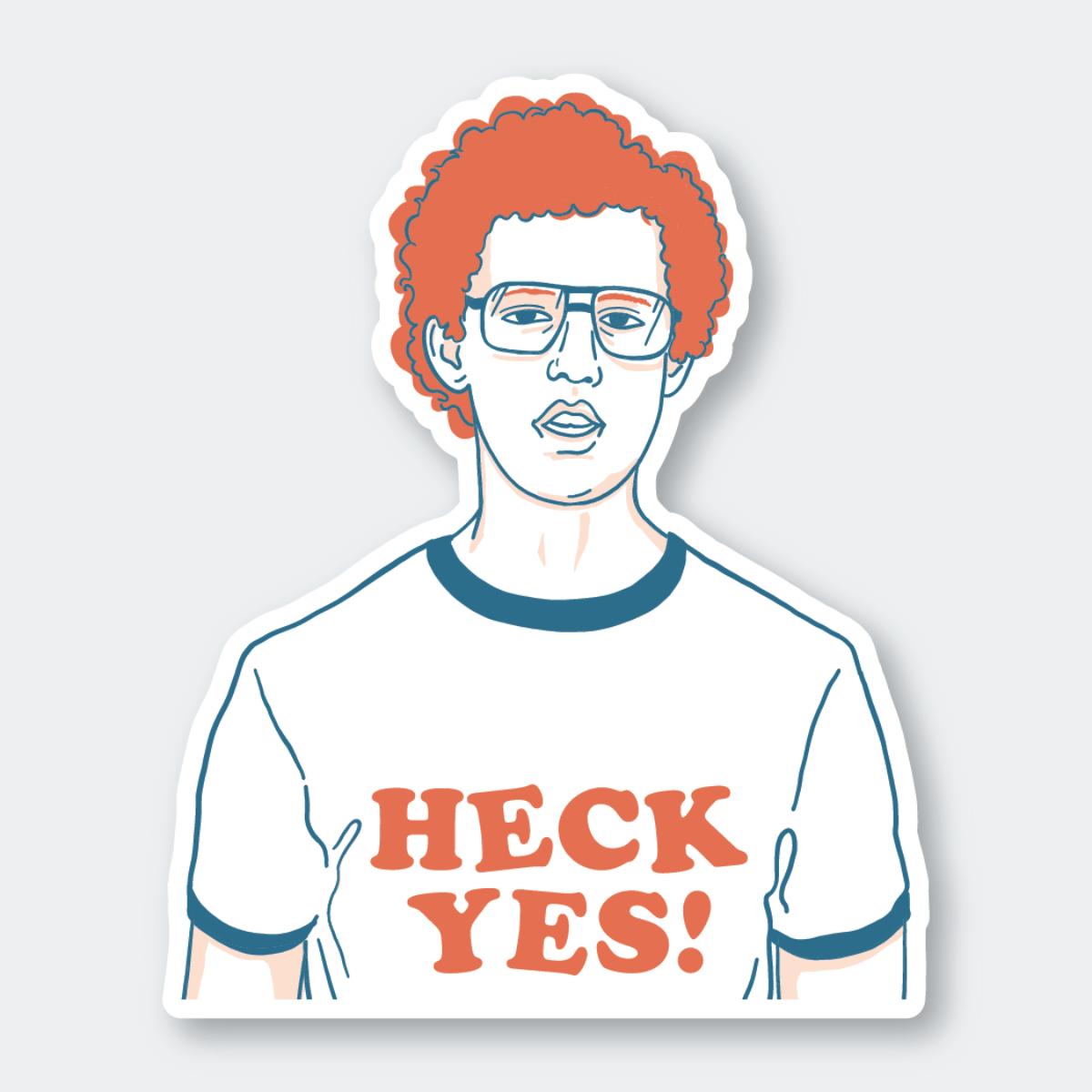 Heck Yes Sticker - Twirls + Twigs