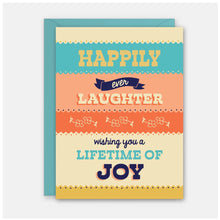  Happily Ever Laughter - Wedding Card