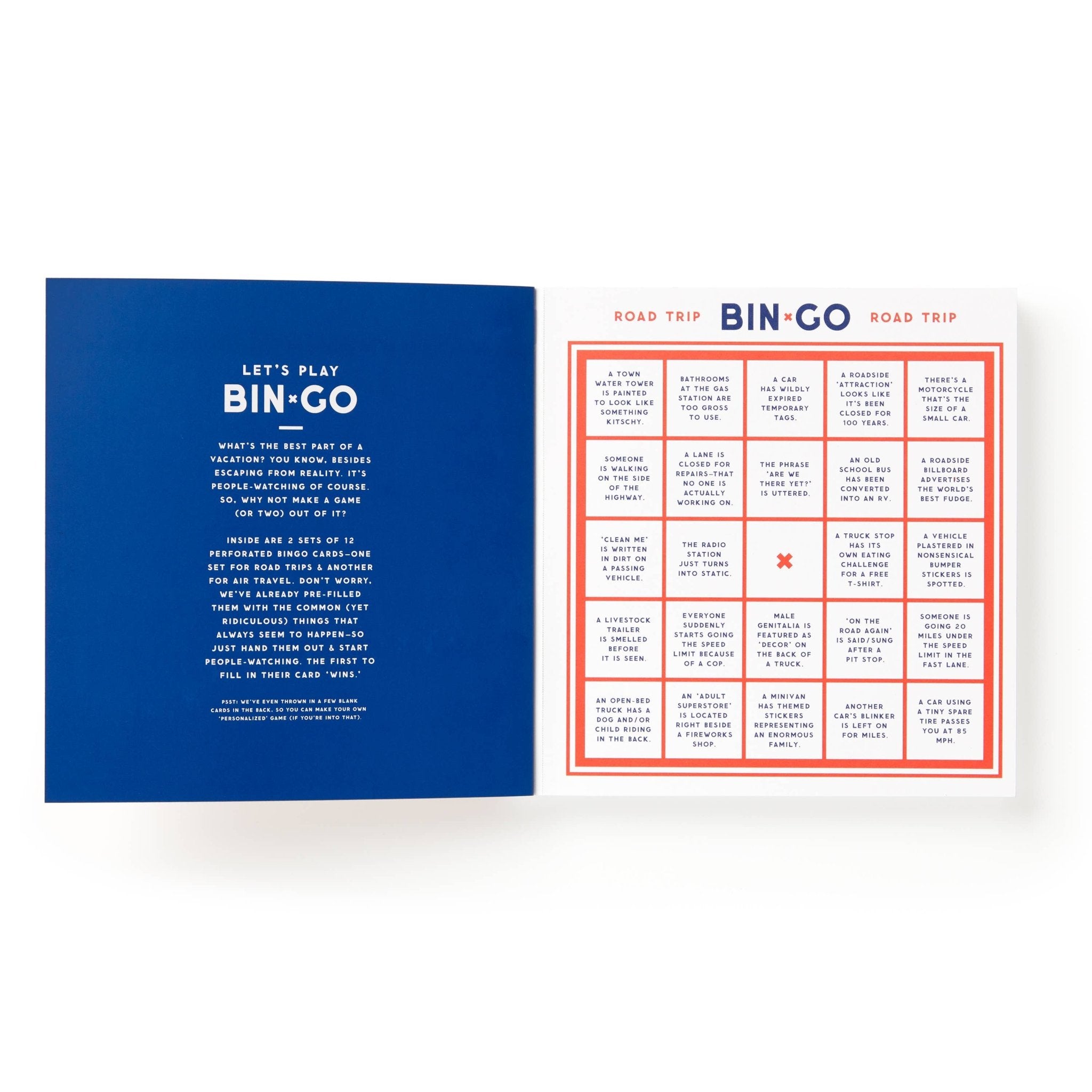 Brass Monkey Bin-Go Survive a Vacation Bingo Book - Twirls + Twigs