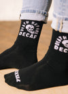Death Before Decaf Coffee Crew Socks, Valentines Day Gift