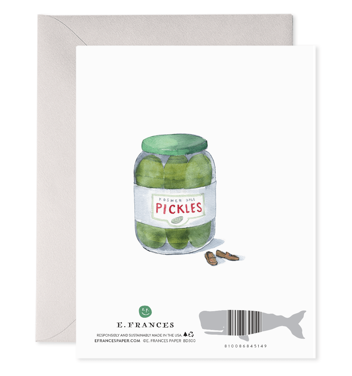 Big Dill Birthday Greeting Card - Twirls + Twigs