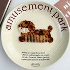 Whimsical Animal Acetate Combs，Vegetable Portable Hair Tools: Puppy - Twirls + Twigs