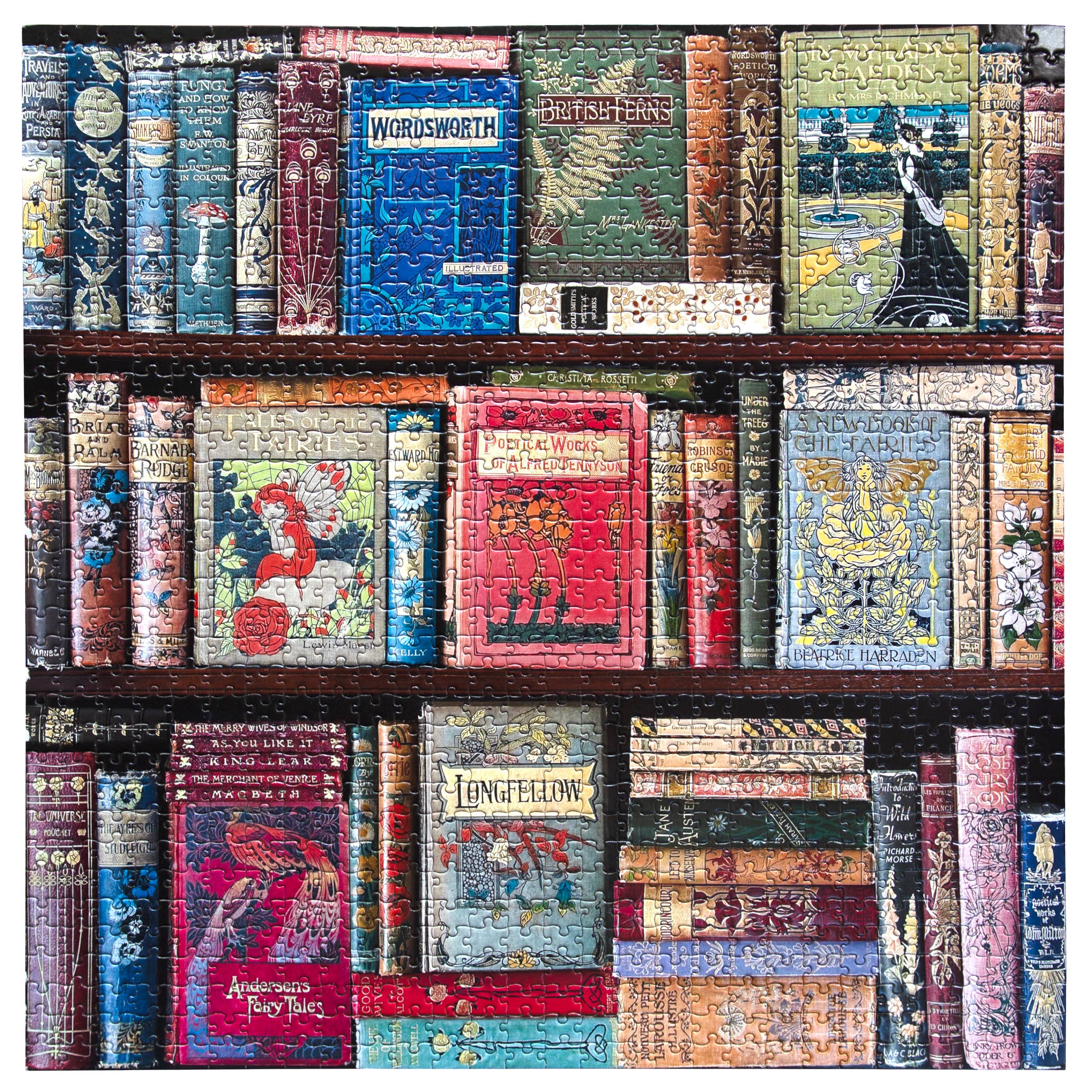 Vintage Library 1000 Piece Puzzle - Twirls + Twigs