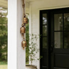 Rustic Wind Chime Small Cascading Bells - Garden, Patio - Twirls + Twigs