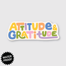 Attitude & Gratitude Sticker