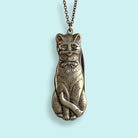 Cat Knife Necklace: 32 Inch - Twirls + Twigs