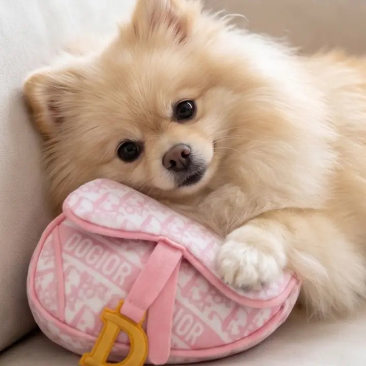 Pink Dogior Saddle Bag - Twirls + Twigs