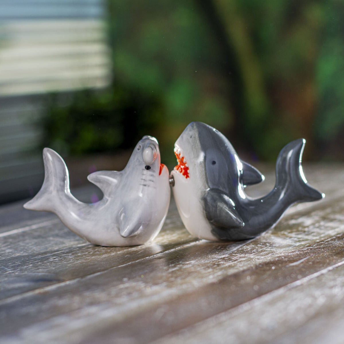 Sharks Salt & Pepper Shakers - Twirls + Twigs