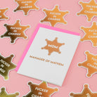 Mom - Manager of Mayhem - Mother's Day Card - Twirls + Twigs