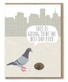 Pigeon Donut Birthday Card - Twirls + Twigs