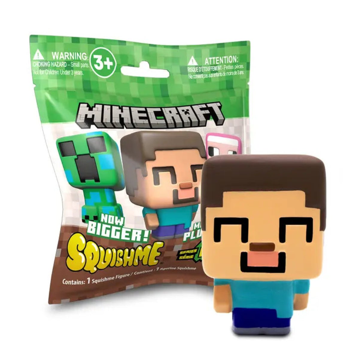 Minecraft 3.5" Bigger Squishme Scented Figures - Twirls + Twigs