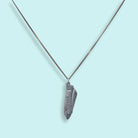 Small Silver Fish Knife Necklace: 18 Inch - Twirls + Twigs